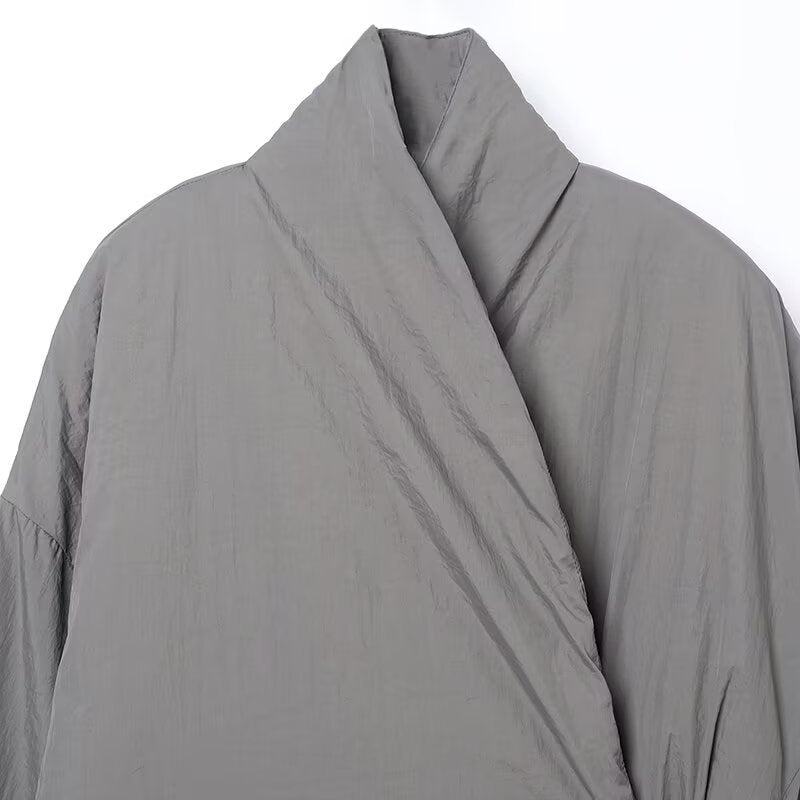 Damer Wrap Jacka med Äkta Design Mirla-Eva Jonsson