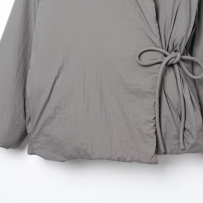 Damer Wrap Jacka med Äkta Design Mirla-Eva Jonsson