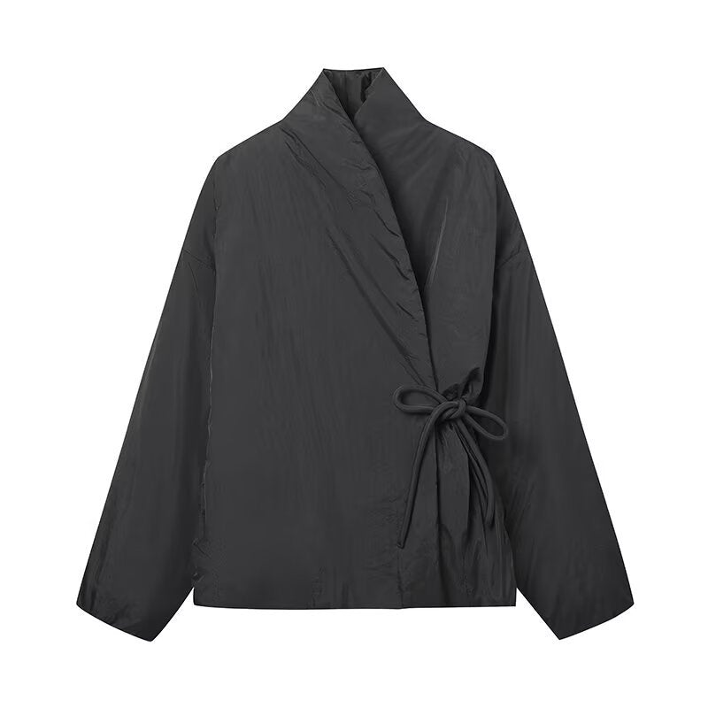 Damer Wrap Jacka med Äkta Design Mirla-Eva Jonsson