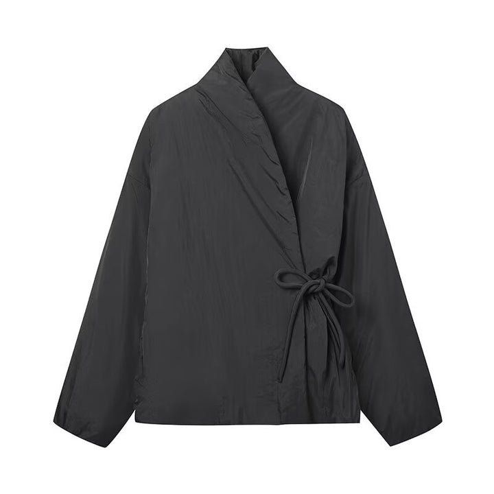 Damer Wrap Jacka med Äkta Design Mirla-Eva Jonsson