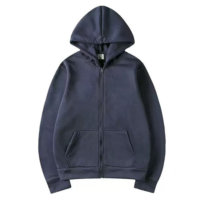 Damer Zip-Hoodie med bekväma fickor och hög krage Eva Jonsson-Eva Jonsson