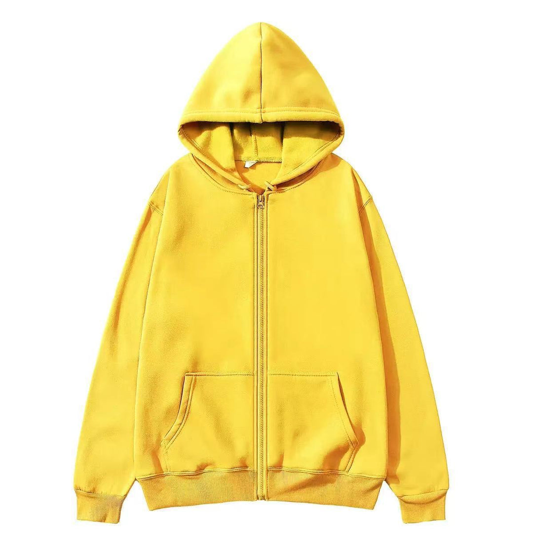 Damer Zip-Hoodie med bekväma fickor och hög krage Eva Jonsson-Eva Jonsson