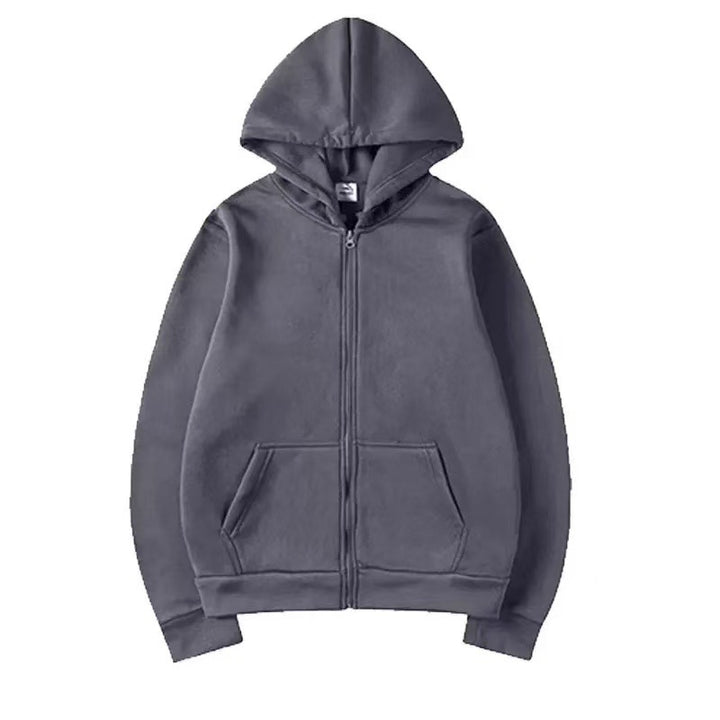 Damer Zip-Hoodie med bekväma fickor och hög krage Eva Jonsson-Eva Jonsson
