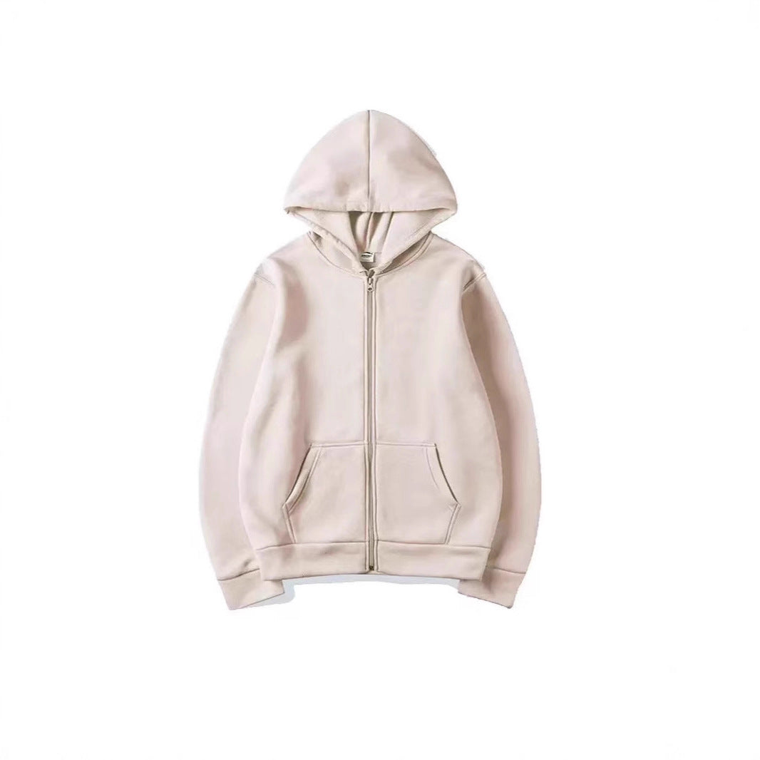 Damer Zip-Hoodie med bekväma fickor och hög krage Eva Jonsson-Eva Jonsson