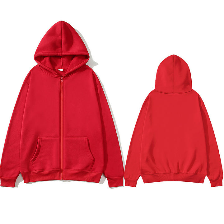 Damer Zip-Hoodie med mjukt foder och kängurufickor Mirla-Eva Jonsson