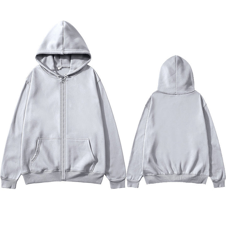 Damer Zip-Hoodie med mjukt foder och kängurufickor Mirla-Eva Jonsson