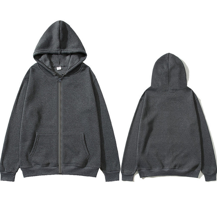Damer Zip-Hoodie med mjukt foder och kängurufickor Mirla-Eva Jonsson