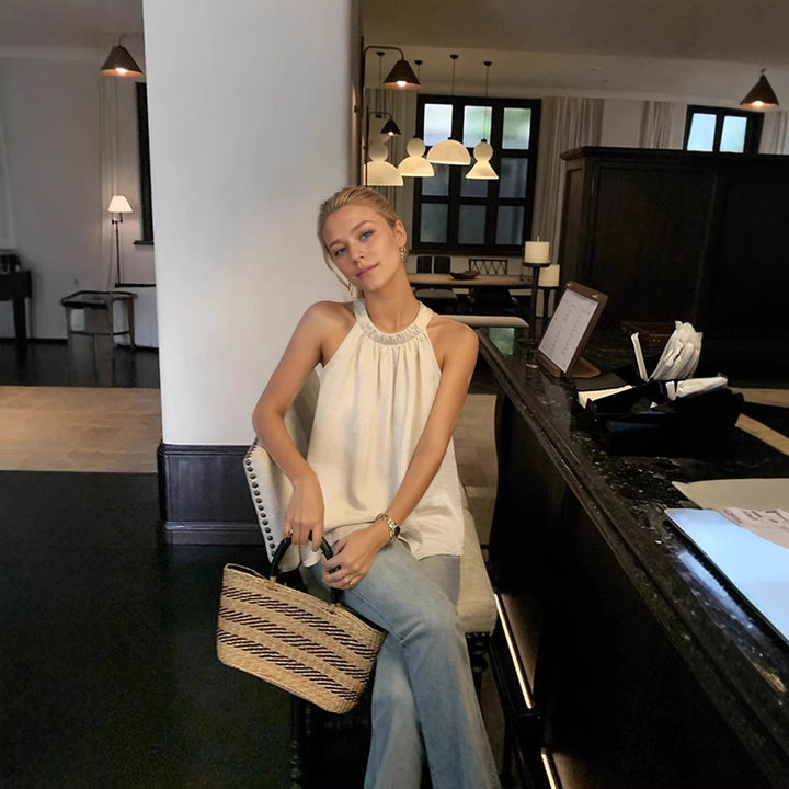 Damer ärmlös topp Mirla-Eva Jonsson