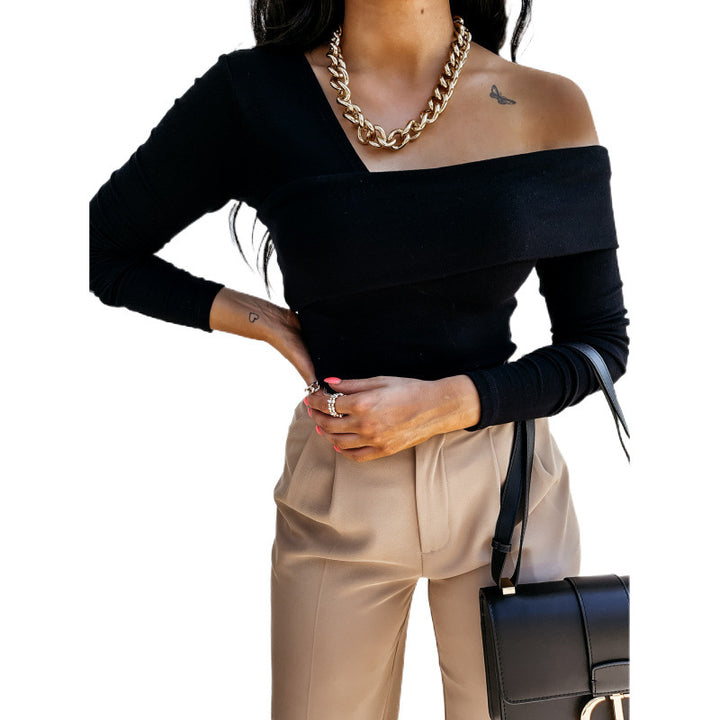 Damer asymmetrisk One-Shoulder-Top Eva Jonsson-Eva Jonsson