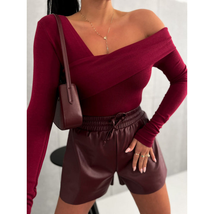 Damer asymmetrisk One-Shoulder-Top Eva Jonsson-Eva Jonsson