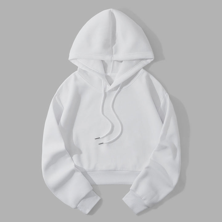 Damer avslappnad Crop-Hoodie Mirla-Eva Jonsson