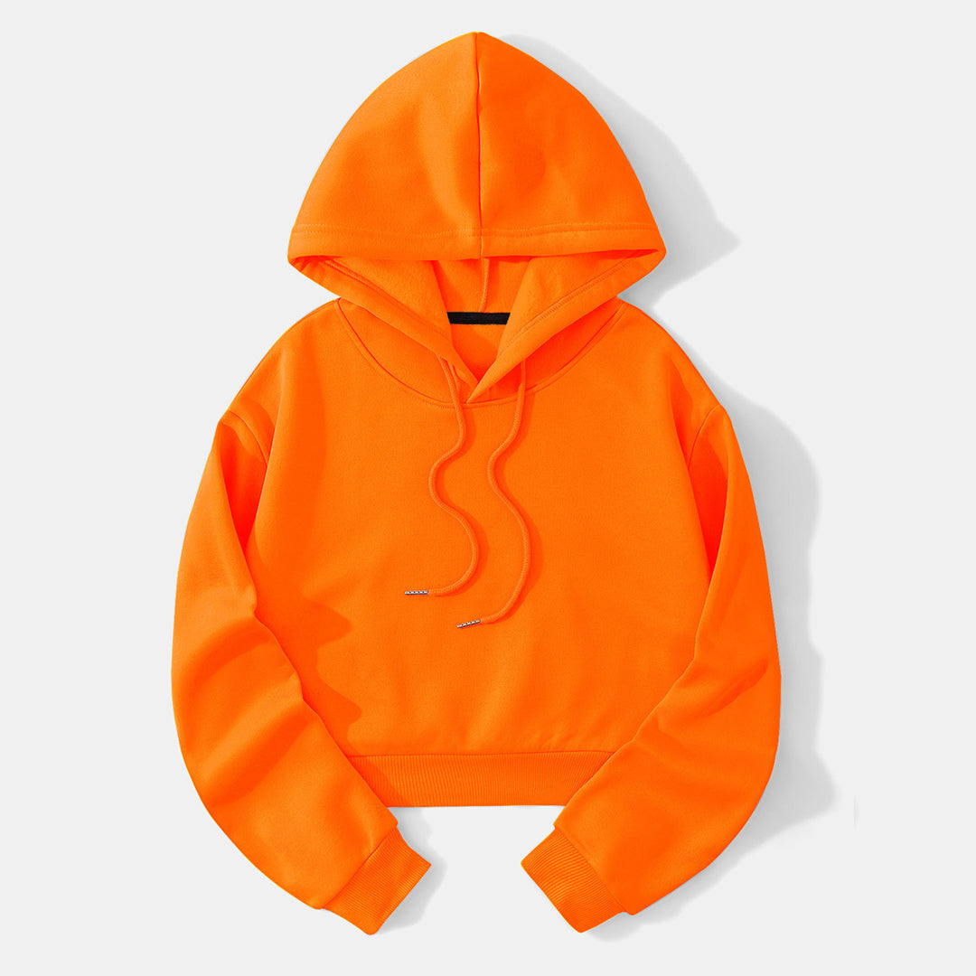 Damer avslappnad Crop-Hoodie Mirla-Eva Jonsson
