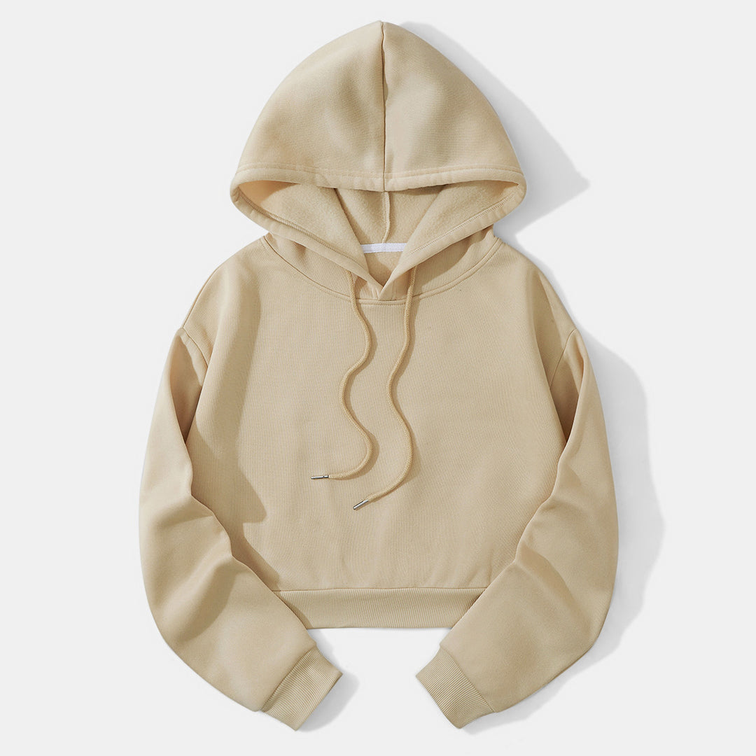 Damer avslappnad Crop-Hoodie Mirla-Eva Jonsson