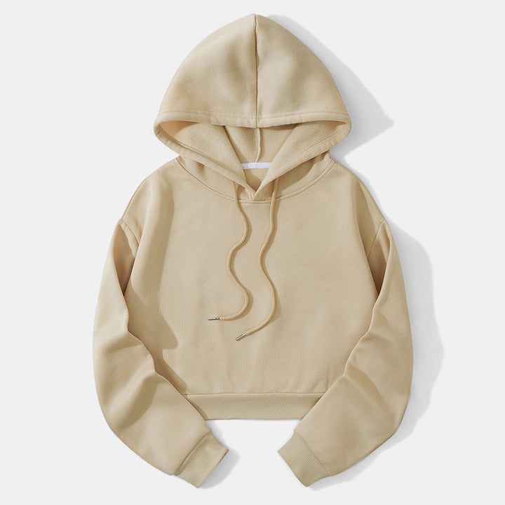 Damer avslappnad Crop-Hoodie Mirla-Eva Jonsson