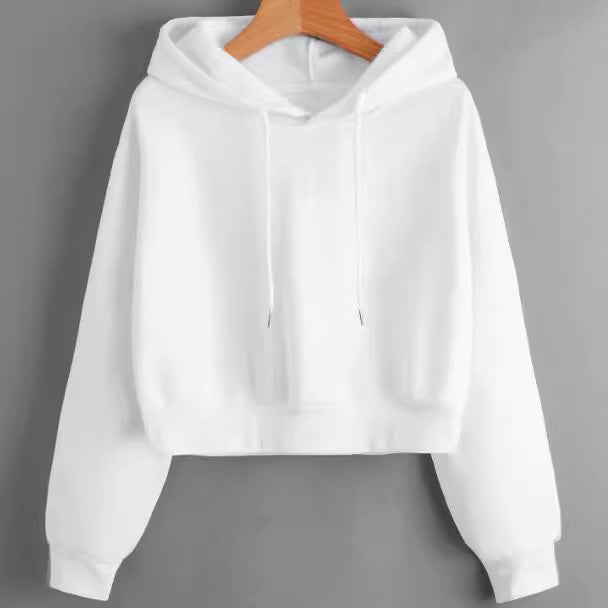 Damer avslappnad Crop-Hoodie Mirla-Eva Jonsson