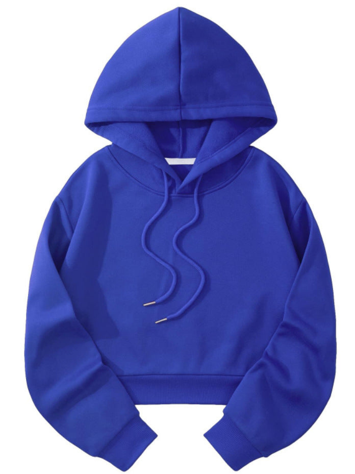 Damer avslappnad Crop-Hoodie Mirla-Eva Jonsson