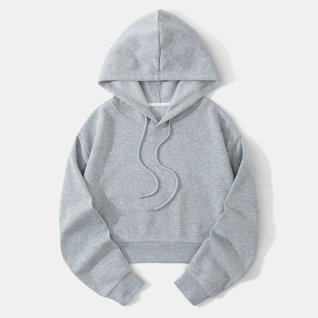 Damer avslappnad Crop-Hoodie Mirla-Eva Jonsson