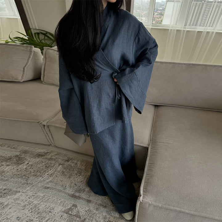 Damer avslappnad Kimono set Mirla-Eva Jonsson