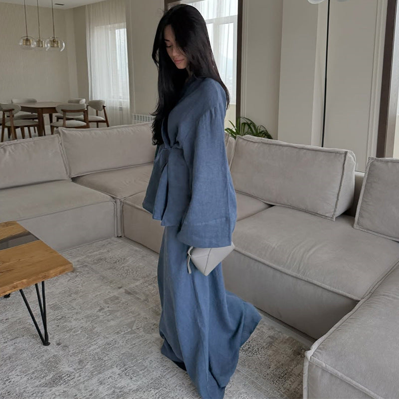Damer avslappnad Kimono set Mirla-Eva Jonsson