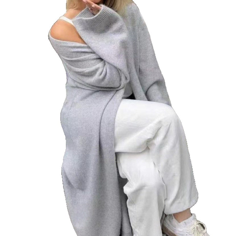 Damer avslappnad Oversized Cardigan Eva Jonsson-Eva Jonsson