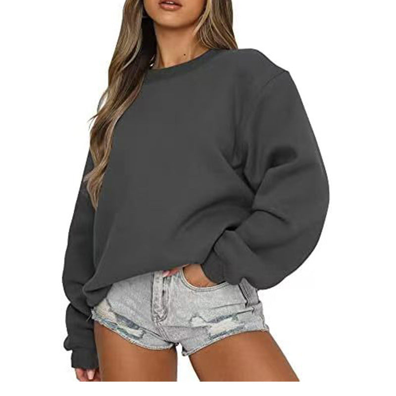 Damer avslappnad Oversized Sweatshirt Mirla-Eva Jonsson