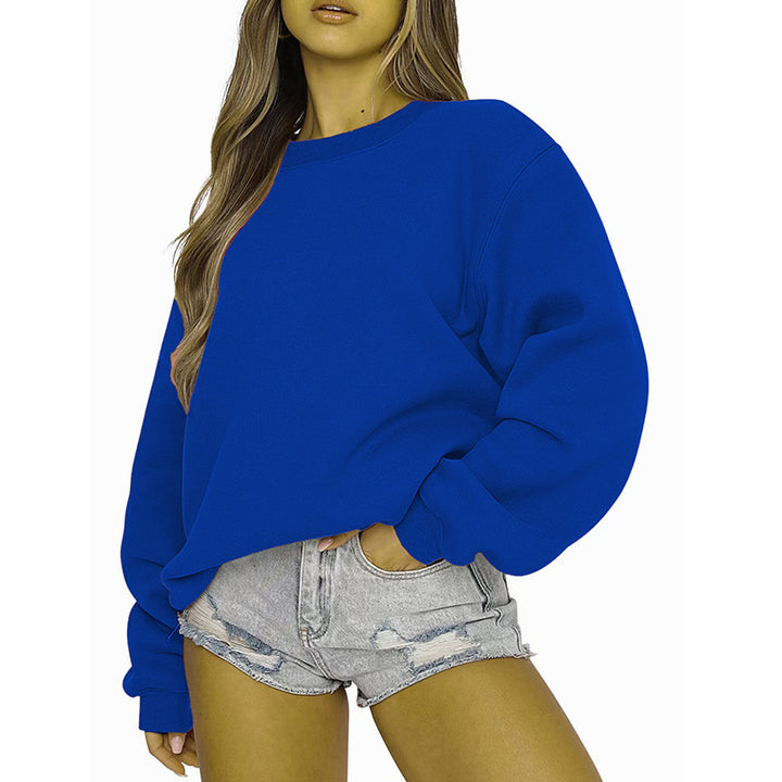 Damer avslappnad Oversized Sweatshirt Mirla-Eva Jonsson