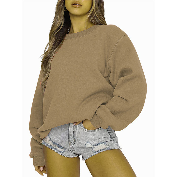 Damer avslappnad Oversized Sweatshirt Mirla-Eva Jonsson