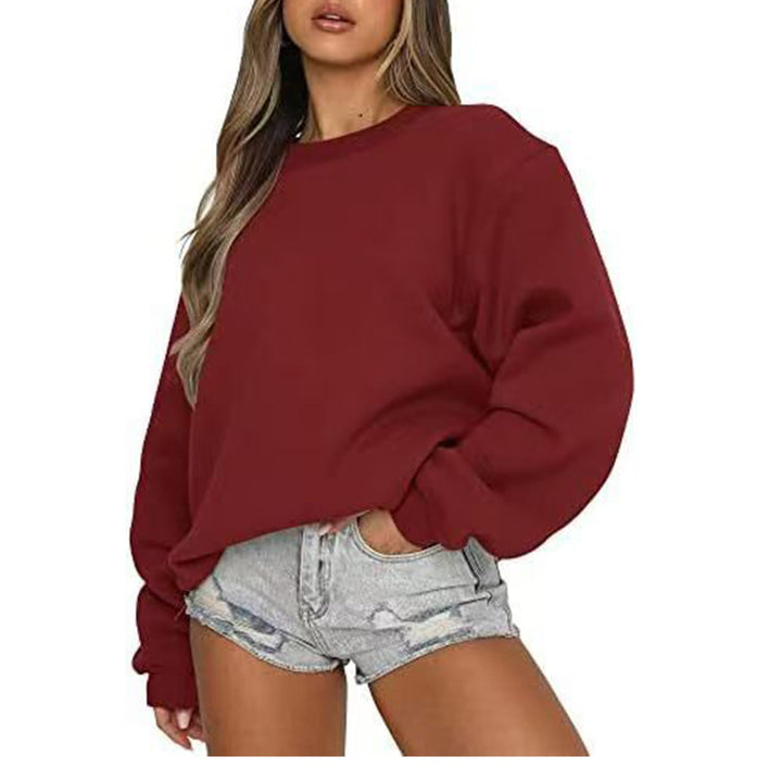Damer avslappnad Oversized Sweatshirt Mirla-Eva Jonsson
