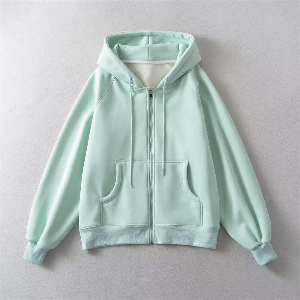 Damer avslappnad Oversized hoodiejacka Mirla-Eva Jonsson