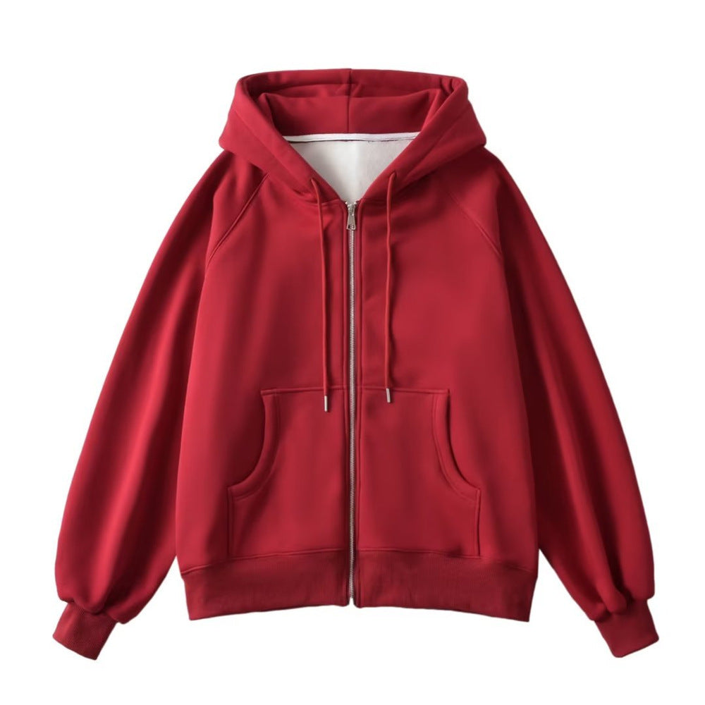 Damer avslappnad Oversized hoodiejacka Mirla-Eva Jonsson