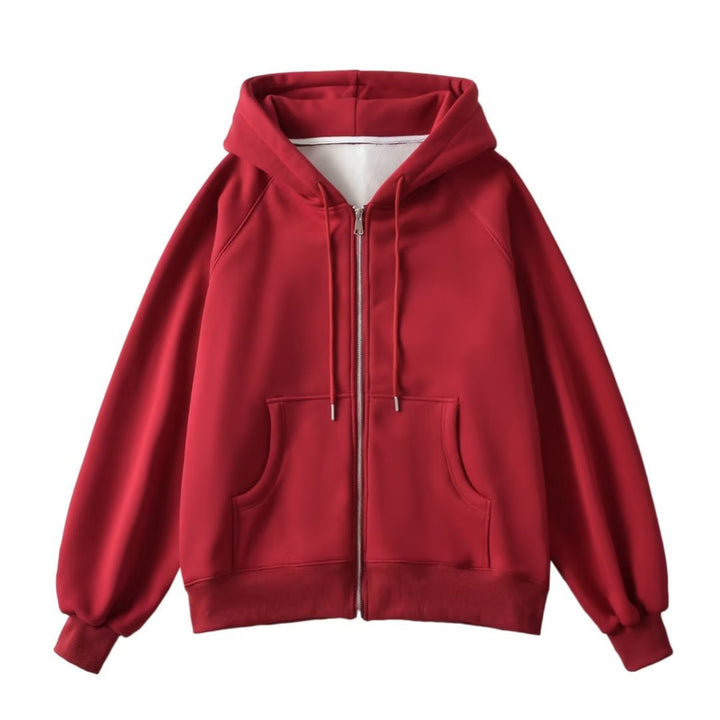 Damer avslappnad Oversized hoodiejacka Mirla-Eva Jonsson
