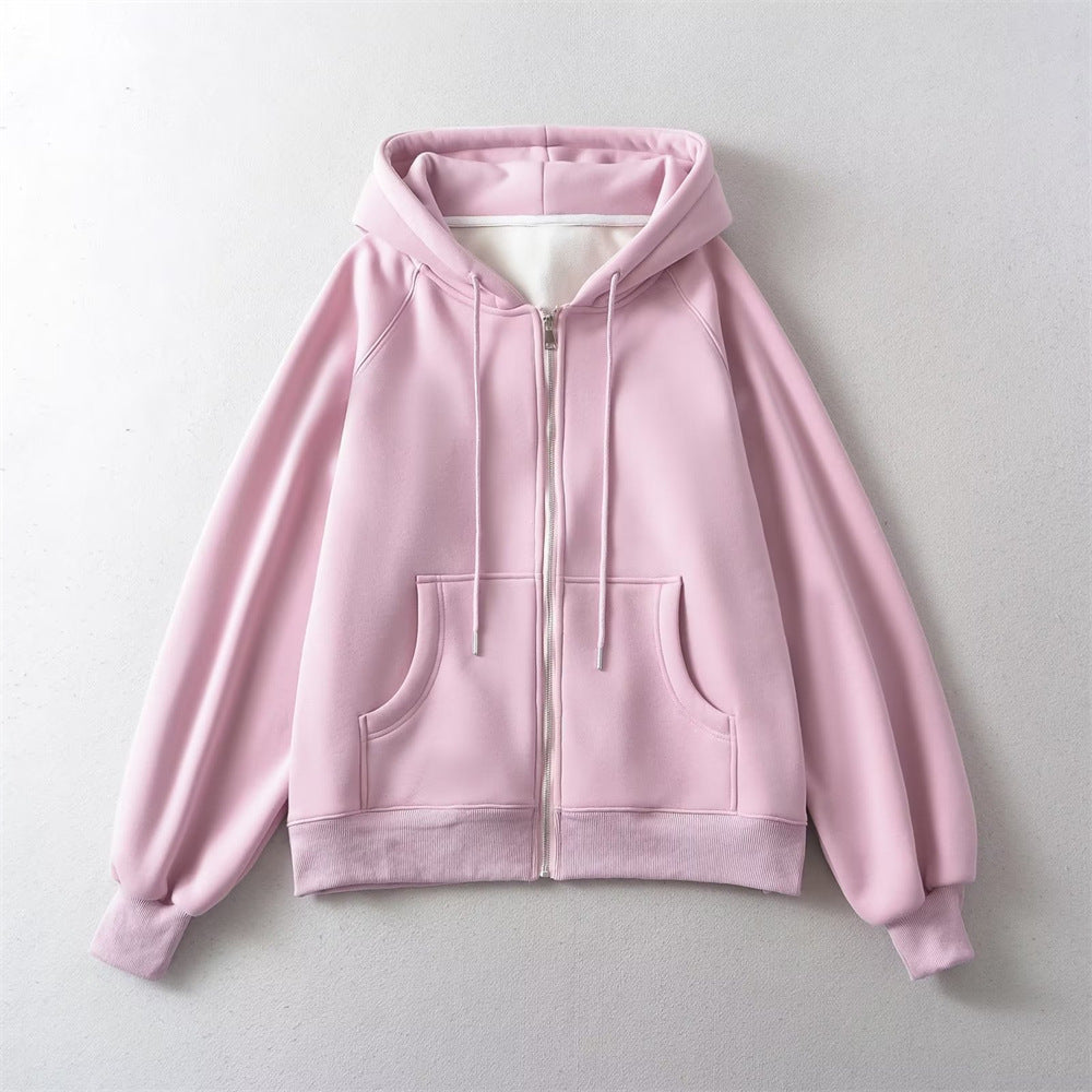 Damer avslappnad Oversized hoodiejacka Mirla-Eva Jonsson