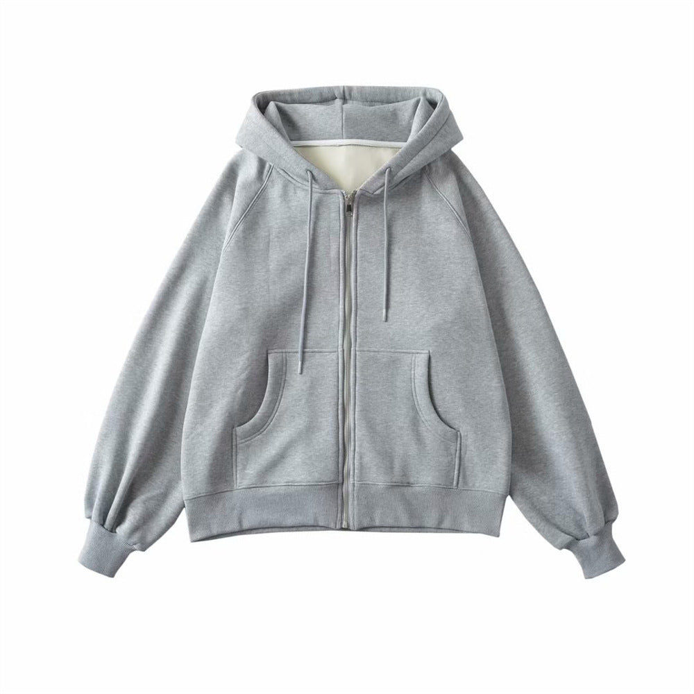 Damer avslappnad Oversized hoodiejacka Mirla-Eva Jonsson
