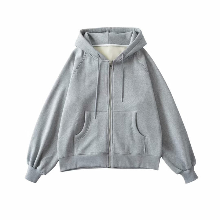 Damer avslappnad Oversized hoodiejacka Mirla-Eva Jonsson
