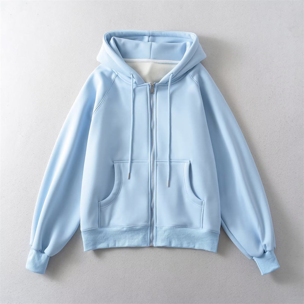 Damer avslappnad Oversized hoodiejacka Mirla-Eva Jonsson