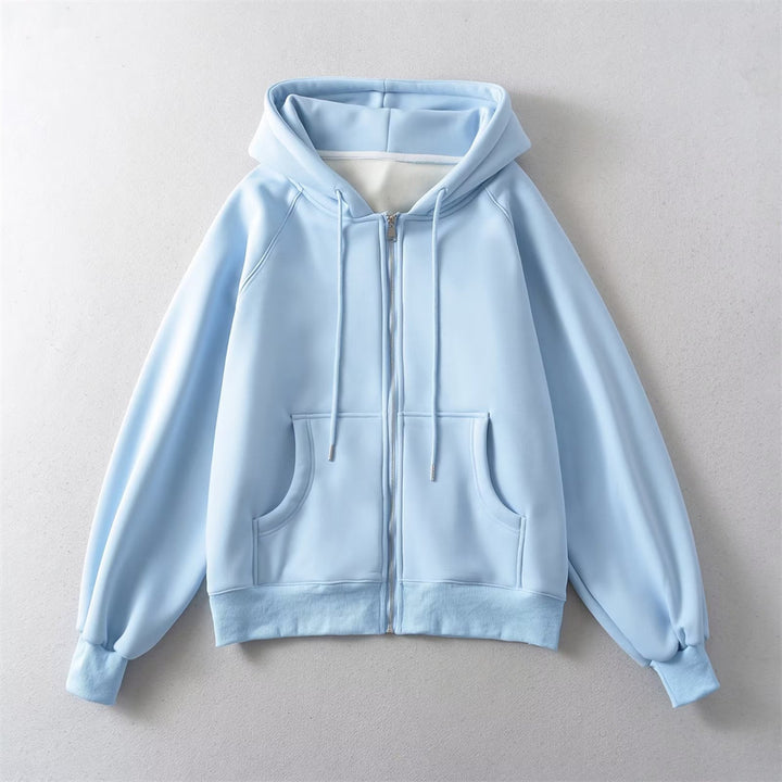 Damer avslappnad Oversized hoodiejacka Mirla-Eva Jonsson
