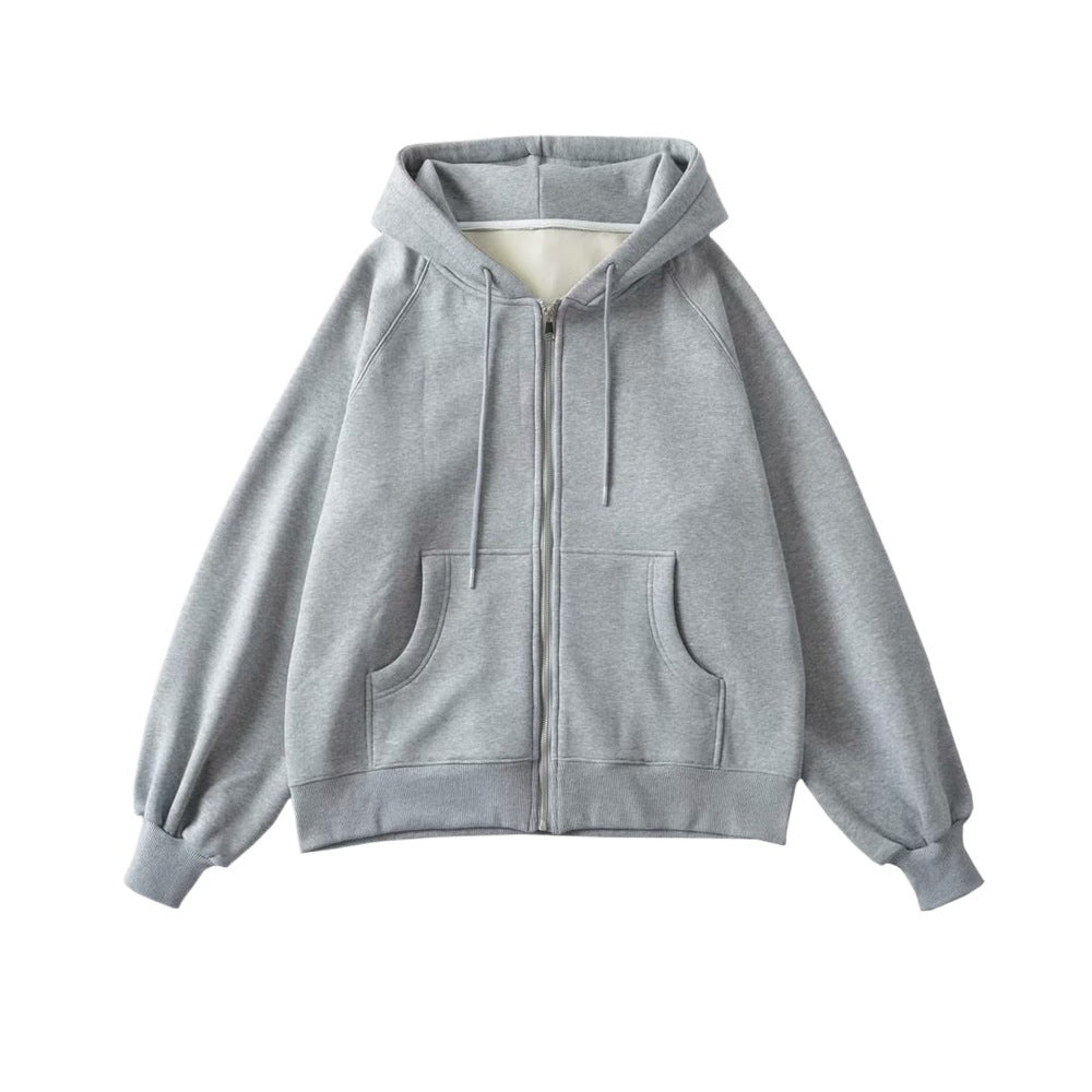 Damer avslappnad Oversized hoodiejacka Mirla-Eva Jonsson