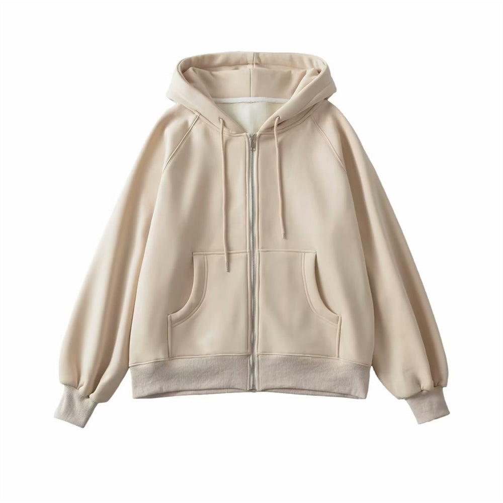 Damer avslappnad Oversized hoodiejacka Mirla-Eva Jonsson