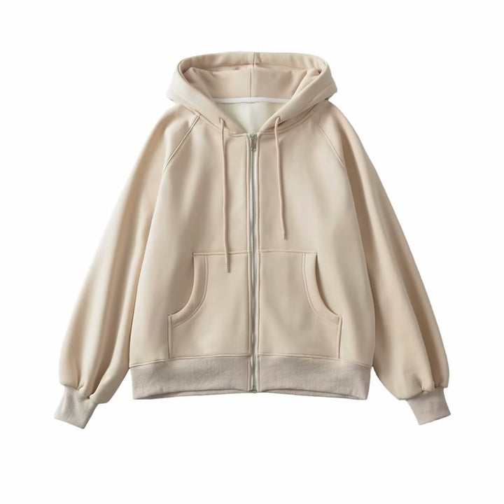 Damer avslappnad Oversized hoodiejacka Mirla-Eva Jonsson