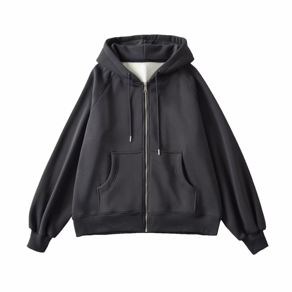 Damer avslappnad Oversized hoodiejacka Mirla-Eva Jonsson