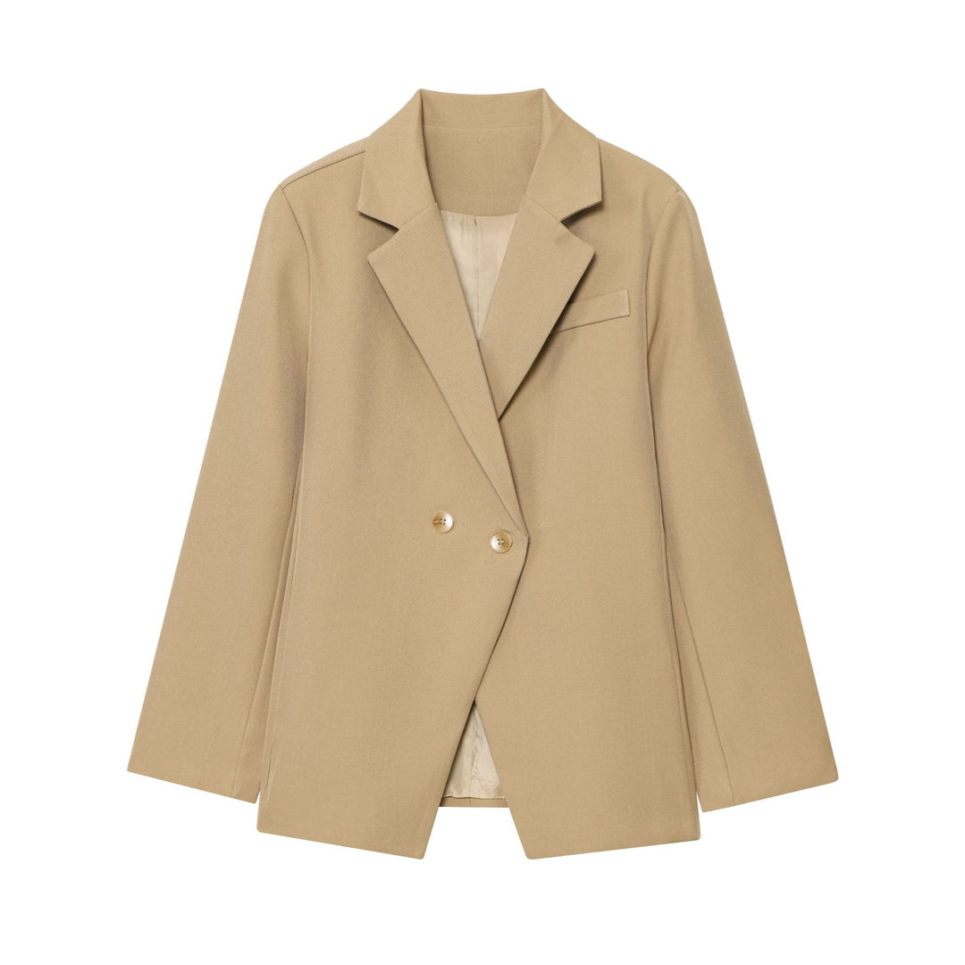 Damer avslappnad blazer med dubbel knapprad och eleganta detaljer Mirla-Eva Jonsson