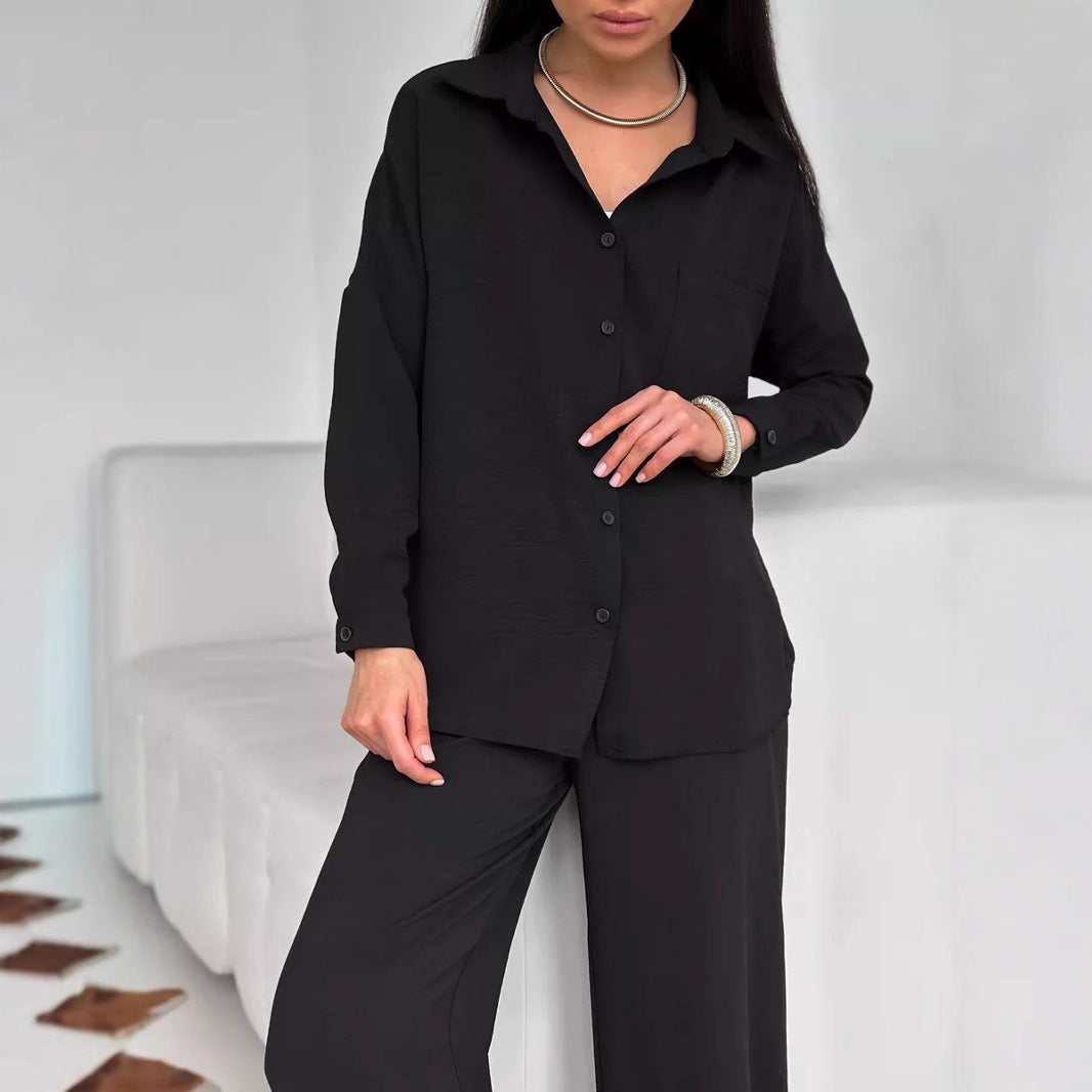 Damer avslappnad blus i oversized stil med fickor Eva Jonsson-Eva Jonsson