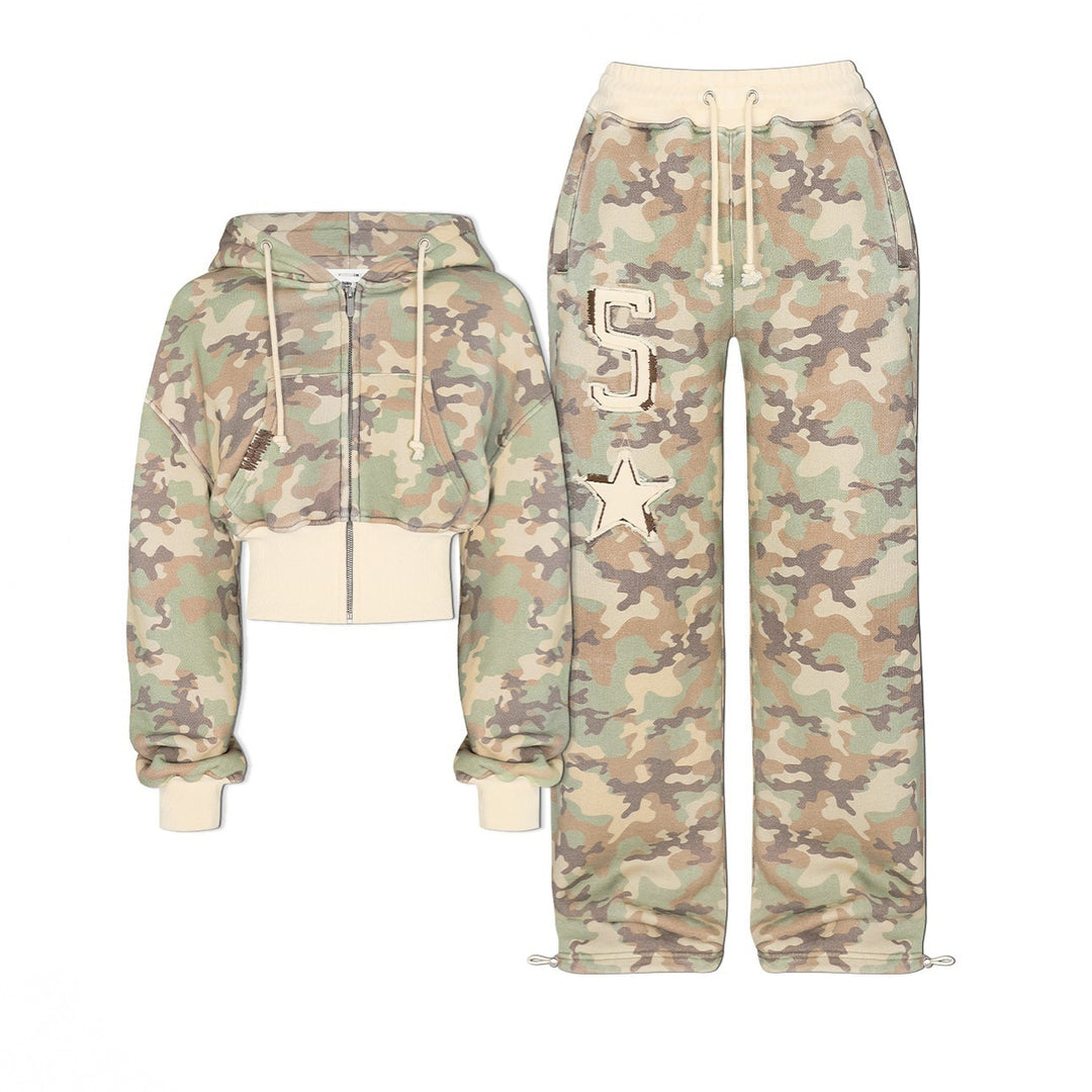 Damer avslappnad camouflage loungewear set Mirla-Eva Jonsson