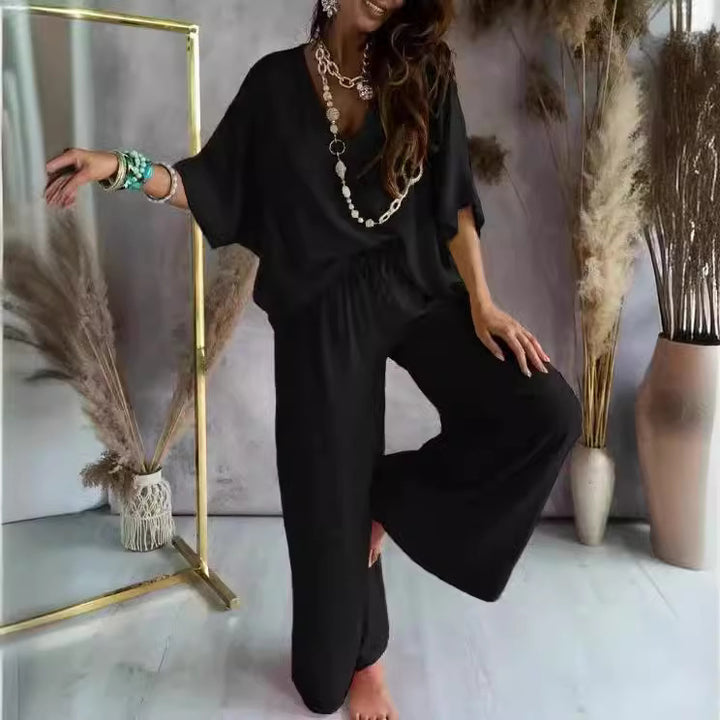 Damer avslappnad, elegant lounge-set Mirla-Eva Jonsson