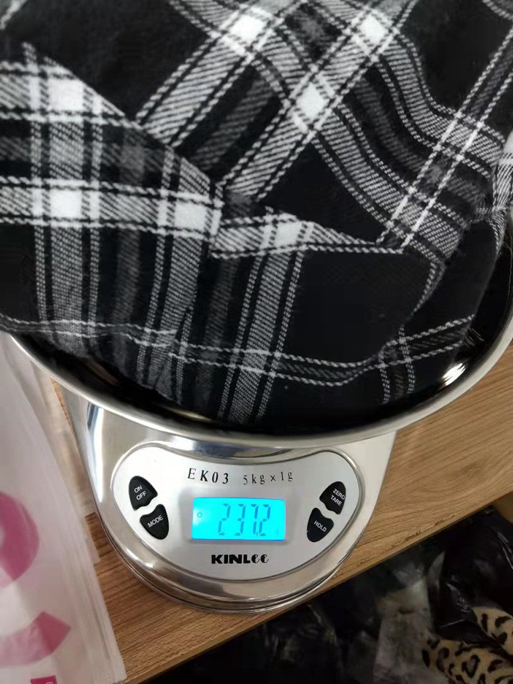 Damer avslappnad flanellskjortjacka med rutmönster Eva Jonsson-Eva Jonsson