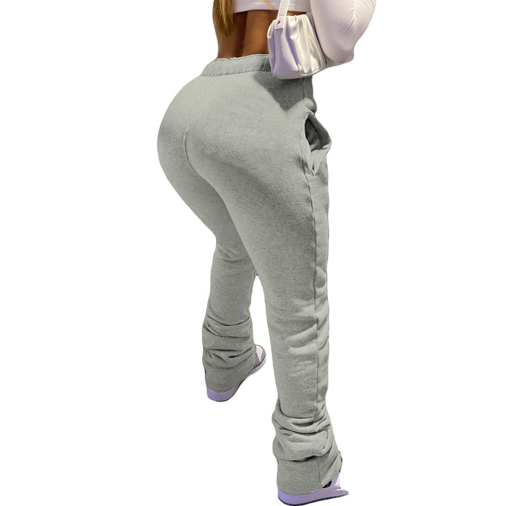 Damer avslappnad fritids-joggingbyxa med elastisk midja och sidofickor Eva Jonsson-Eva Jonsson