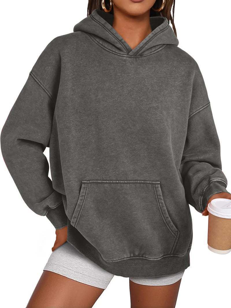 Damer avslappnad hoodie Mirla-Eva Jonsson