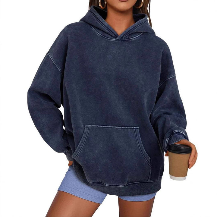 Damer avslappnad hoodie Mirla-Eva Jonsson