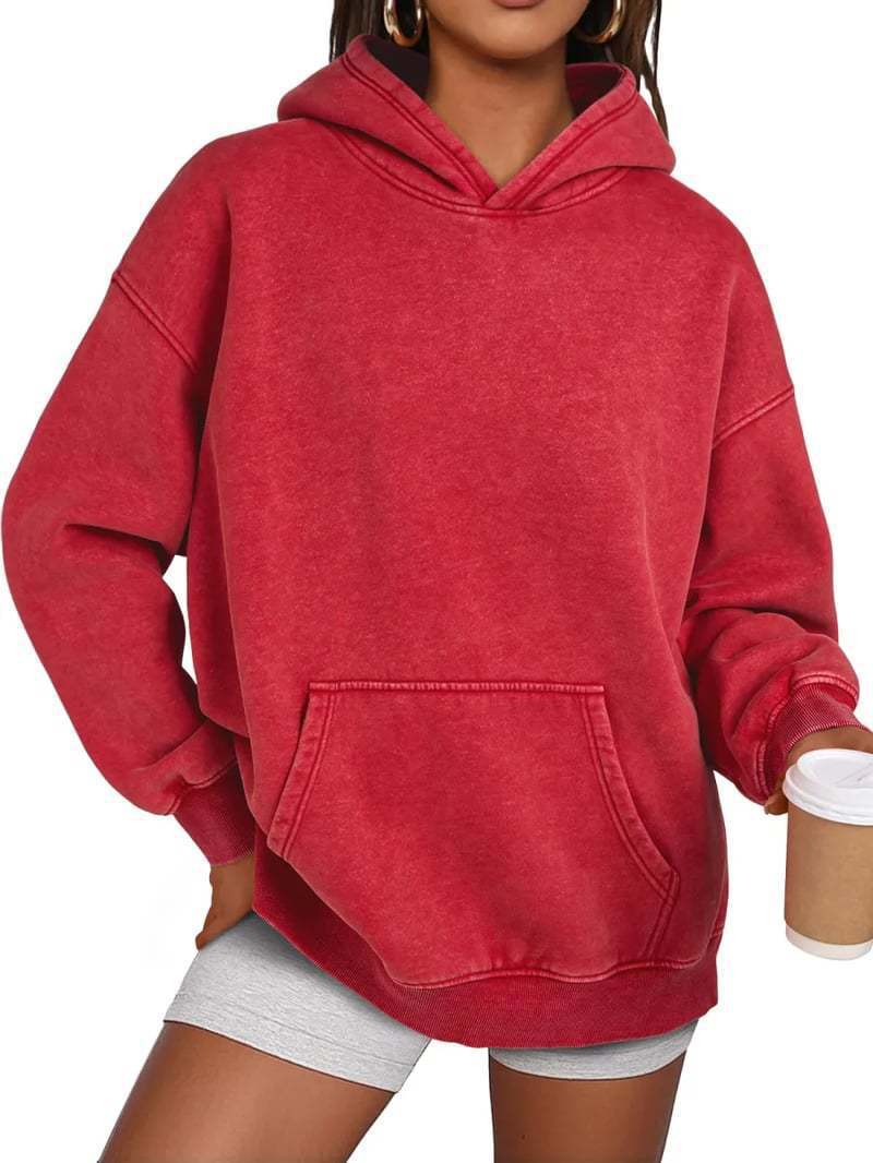 Damer avslappnad hoodie Mirla-Eva Jonsson
