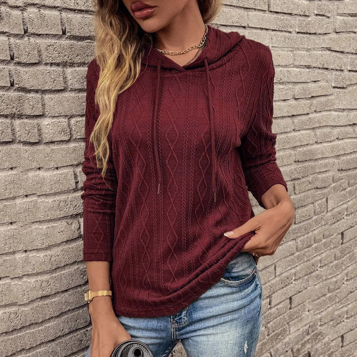 Damer avslappnad hoodie Mirla-Eva Jonsson
